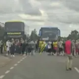 Мобилизация в Украине – на Львовщине люди недовольные действиями ТЦК, блокировали трассу