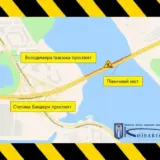 В Киеве ограничат движение на одном из мостов