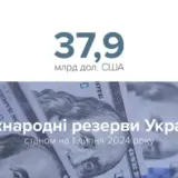 Міжнародні резерви України продовжують стрімко скорочуватися