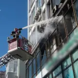 Пожежа у Києві – у бізнес-центрі сталася пожежа