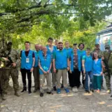 Военные разведчики обеспечили безопасность иностранной медицинской миссии в прифронтовых громадах Херсона