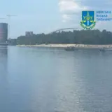 В Киеве оборвался трос аттракциона через Днепр