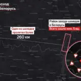 Білорусь зазнала масової атаки дронів-камікадзе