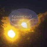 В Крыму часть сбитой ракеты упала на жилой дом
