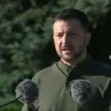 Зеленський взяв участь у церемонії підняття Державного прапора України у Києві