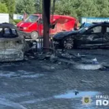 ДТП на Львовщине – автомобиль врезался в АЗС