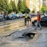 Прорыв водопровода в Киеве – в Голосеевском районе прорвало магистральный водопровод