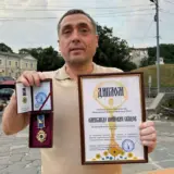 Александр Свищев получил ряд наград от военных