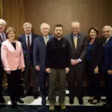 Володимир Зеленський зустрівся із двопартійною делегацією Сенату США