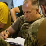 Сырский посетил воинов 25-й отдельной воздушно-десантной Сичеславской бригады