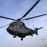 Российский корабль обстрелял немецкий вертолет