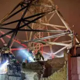 Російський дрон врізався у багатоповерхівку у Броварах під Києвом уночі 22 грудня