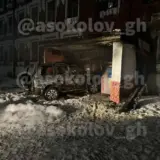 У Росії чоловік протаранив будівлю військкомату