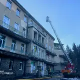 Пожежа на Прикарпатті – надійшло повідомлення про пожежу у будівлі санаторію у Ворохті