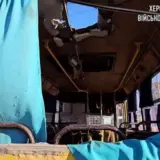 Обстрел Херсона – рашисты атаковали городской автобус
