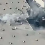 Авиакатастрофа в США — самолет упал на здание