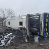 ДТП у Донецькій області – автобус, який прямував маршрутом Краснодар-Донецьк, потрапив у ДТП