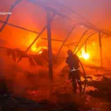 Атака дронів – ворог завдав удару по території цивільного підприємства в Харкові