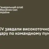 Повітряні сили завдали удару по пункту управління окупантів у Курській області