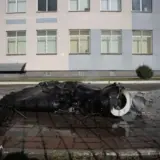 Атака дронів – у Києві на території школи впали уламки ворожого дрона