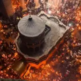 Благодатний вогонь зійшов у Єрусалимі