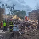 Ракетний удар по Києву – зруйновано житловий будинок, пошкоджено станцію метро