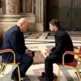 Зеленский провел символическую встречу с Трампом