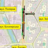 З 28 квітня по 19 травня обмежать рух транспорту вулицею Богатирською у Києві