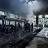 Атака дронов – оккупанты нанесли удар по троллейбусному депо в Харькове