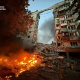 Обстріл Києва – зафіксовано пошкодження та пожежі у 5 районах