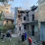 Обстрел Львова – зафиксировано попадание российского дрона в двухэтажный жилой дом