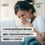 Коронавірус в Україні – зафіксували нові домінуючі у світі субваріанти штаму Омікрон