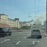 Пожежа у Києві – горіла фабрика Порошенка