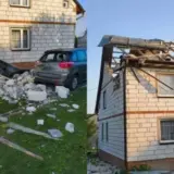Атака дронів на Польщу – ракета з F-16 зруйнувала дах одного з будинків