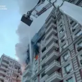 Пожар в Киеве – в Голосеевском районе произошел масштабный пожар в многоэтажке