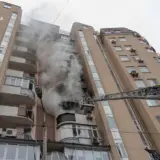 Пожар в Киеве – на Кудрявском спуске произошел пожар в многоэтажке