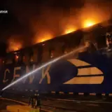 Обстріл Одеси – у порту горять зерносховища