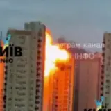 Обстріл Києва – у Дарницькому районі уламки потрапили до 24-поверхового будинку