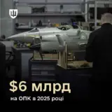 Український ОПК отримав $6 мільярдів у 2025 році