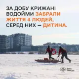 Украинцы массово проваливаются под лед
