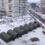 В Киеве развернули два палаточных городка