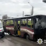 Обстрел Херсона – оккупанты обстреляли маршрутку с пассажирами
