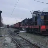Обстрел Запорожья – вражеский БПЛА утром 2 февраля атаковал тепловоз, находившийся на станции
