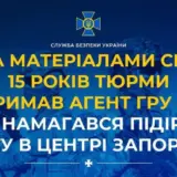 Агент РФ – террорист пытался взорвать почту в центре Запорожья