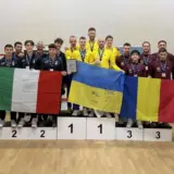 Чоловіча збірна України зі сквошу тріумфує на командному чемпіонаті Європи