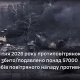 Обстрел Украины – силы ПВО уничтожили более 57 тысяч российских дронов и ракет