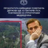 У Медведчука забрали 10 гектаров леса