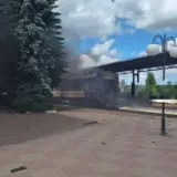 Обстріл Сум – російський дрон атакував територію вокзалу