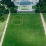 Трампу передали послання на газоні Національної алеї