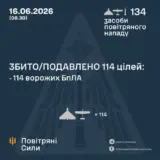 Обстрел Украины – баллистика и 132 дрона
